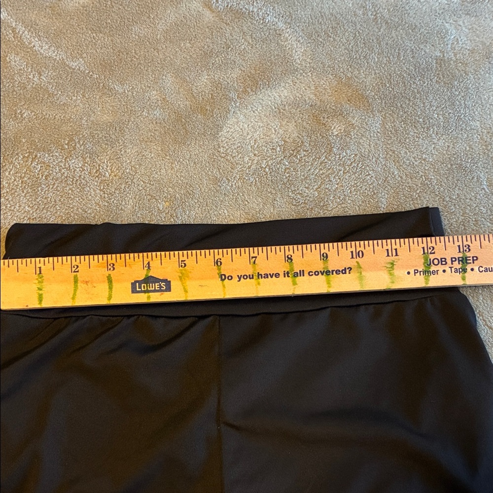 Black Women's Athletic Shorts - Picture 7 of 8
